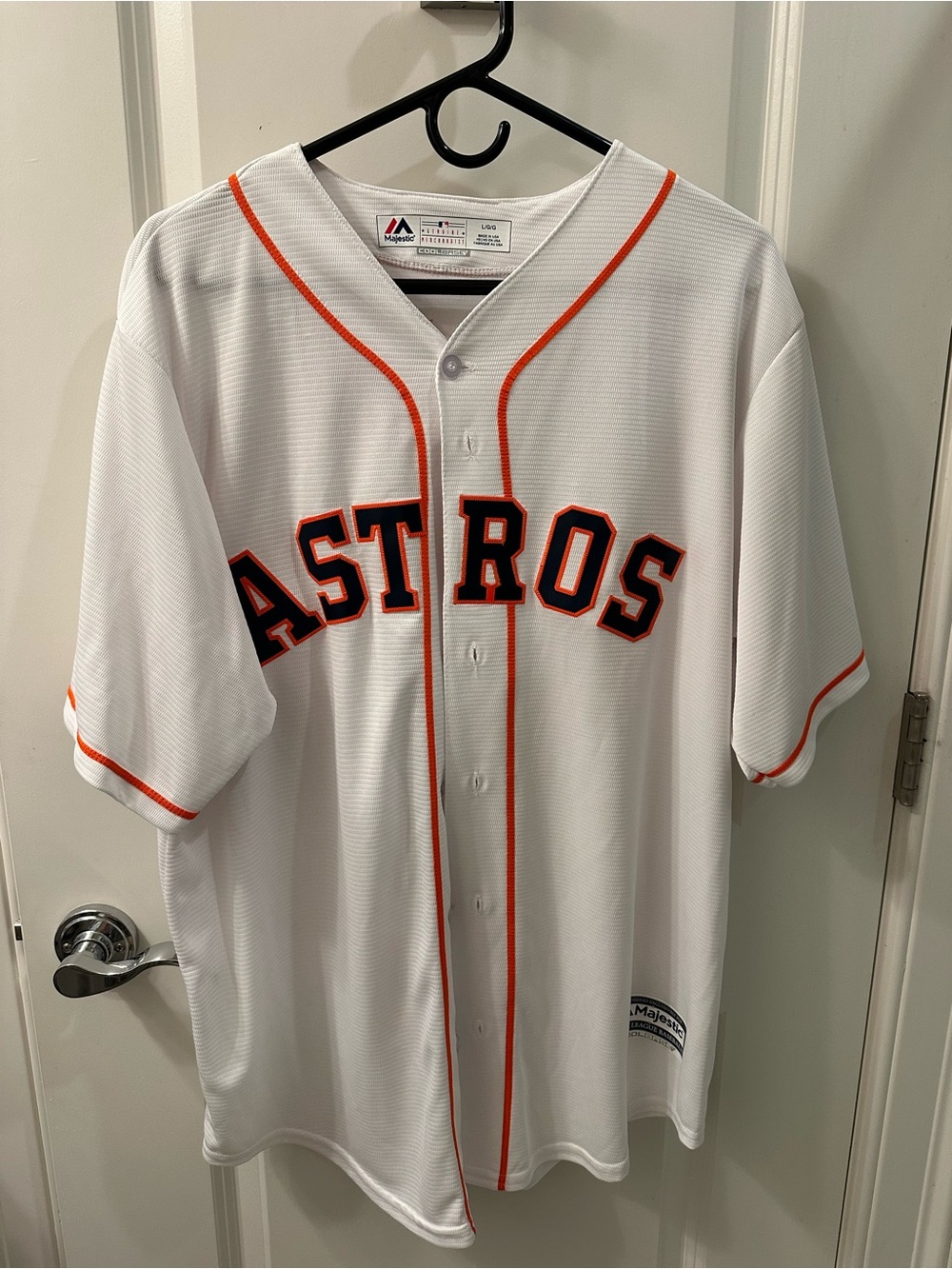 Majestic Astros Carlos Correa White Jersey